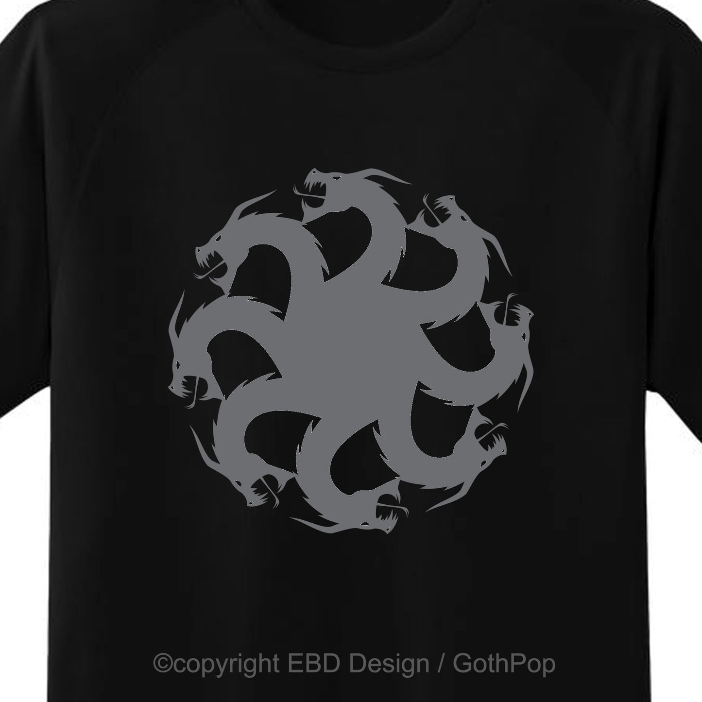 Eight Headed Dragon T Shirt and More