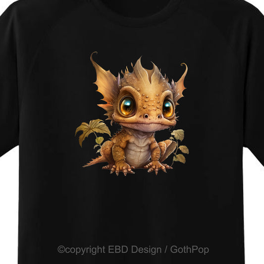 Baby Dragon Bronze T Shirt and More