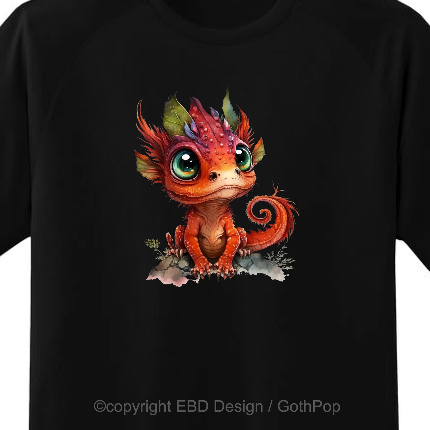 Baby Dragon Flame T Shirt and More