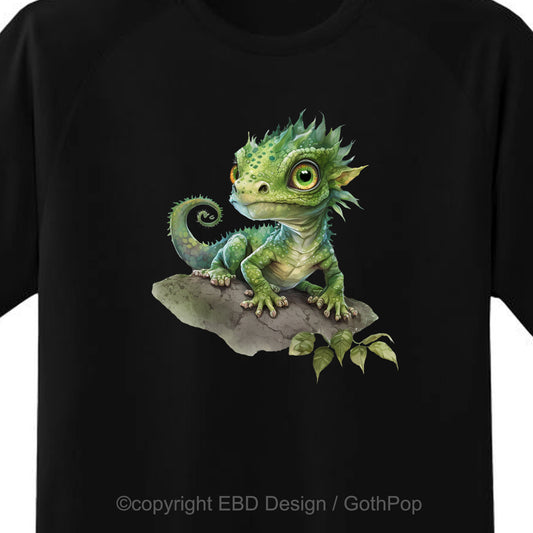 Baby Dragon Green #2 T Shirt and More