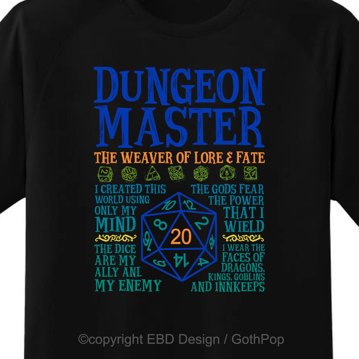 DM Weaver of Fate T Shirt and More