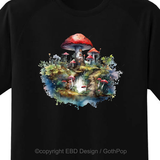 Cottagecore Mushroom Jungle T Shirt and More