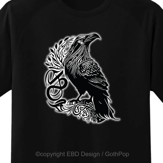 Raven Swirls T Shirt and More