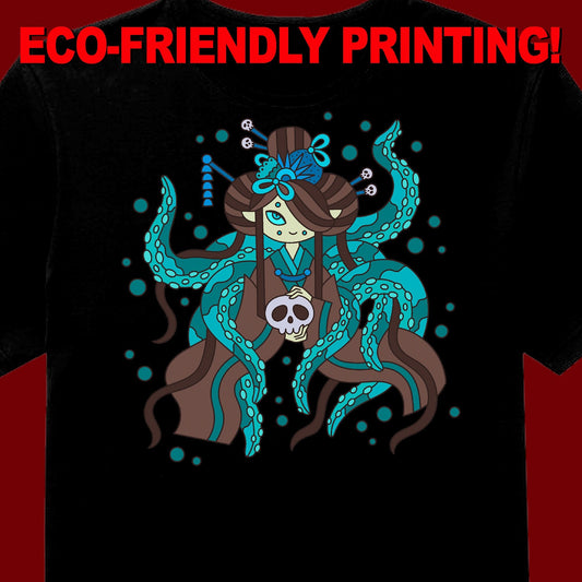 Japanese Sea Witch  t-shirt, Mermaid tee, Mermaid shirt, Mermaid gift