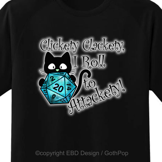 Clickety Clackety BLUE T Shirt and More