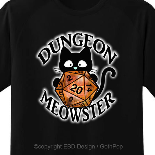 Dungeon Meowster FLAME T Shirt and More