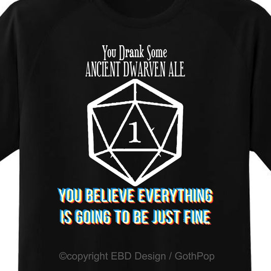 Dwarven Ale T Shirt and More