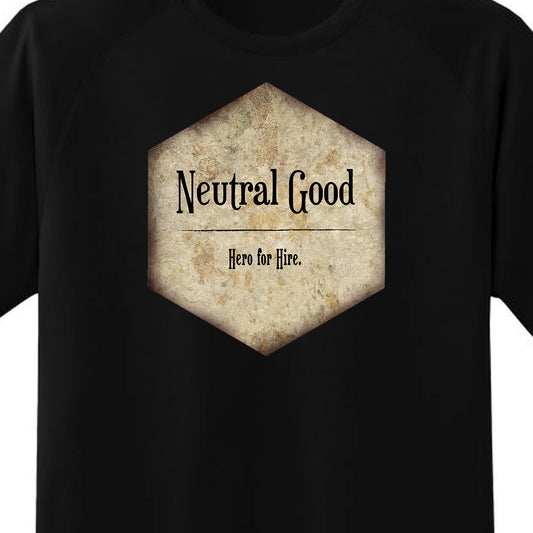 Neutral Good Alignment T Shirt and More