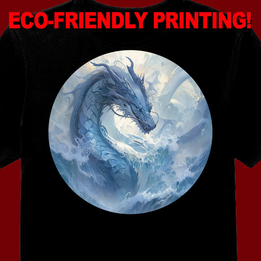 Water Dragon #2 T Shirt, Dragon Shirt, Dragon T-shirt, Dragon Gift, Griffin