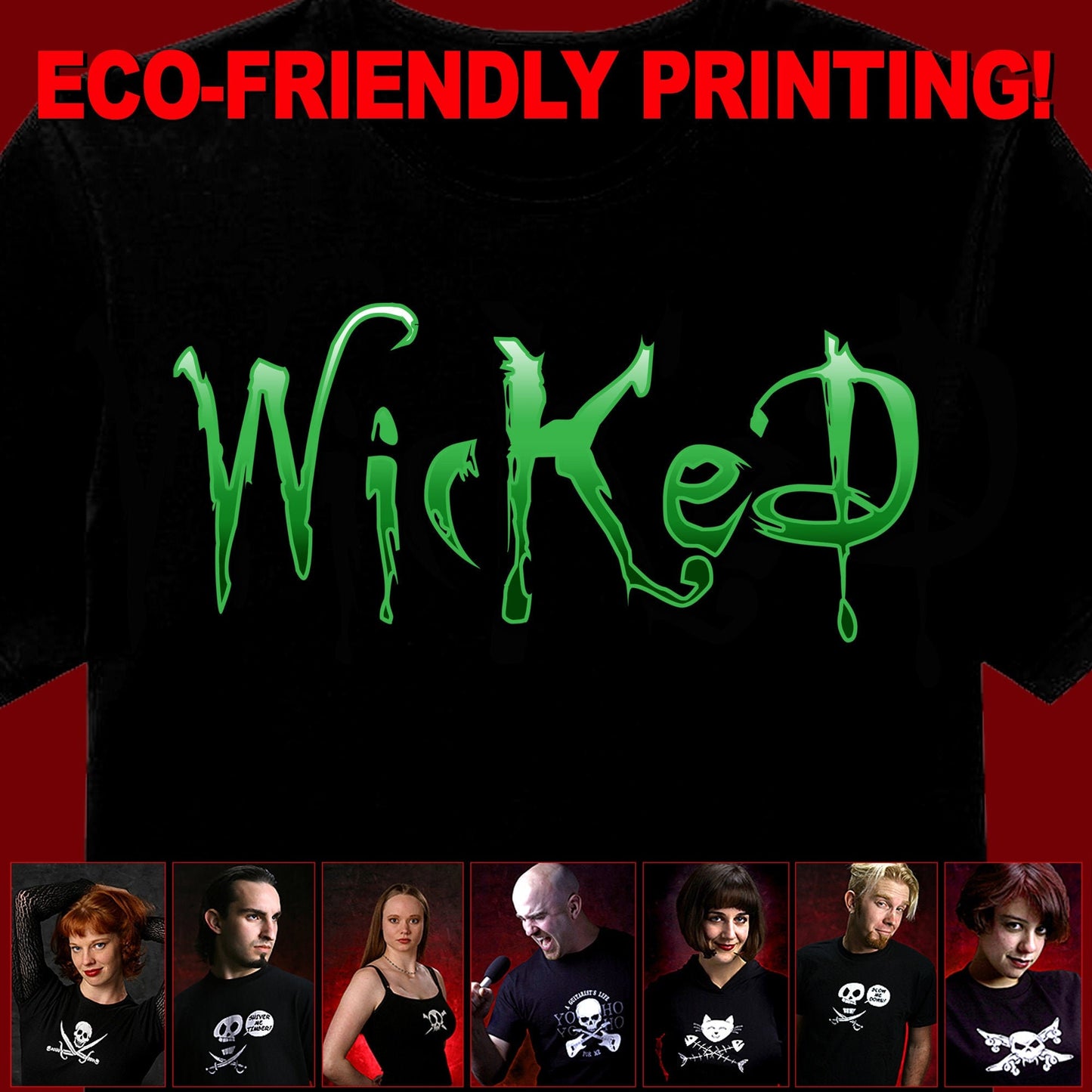 Gothic Shirt, Alternative Shirt, Goth T-shirt, Goth Gift, Wicked
