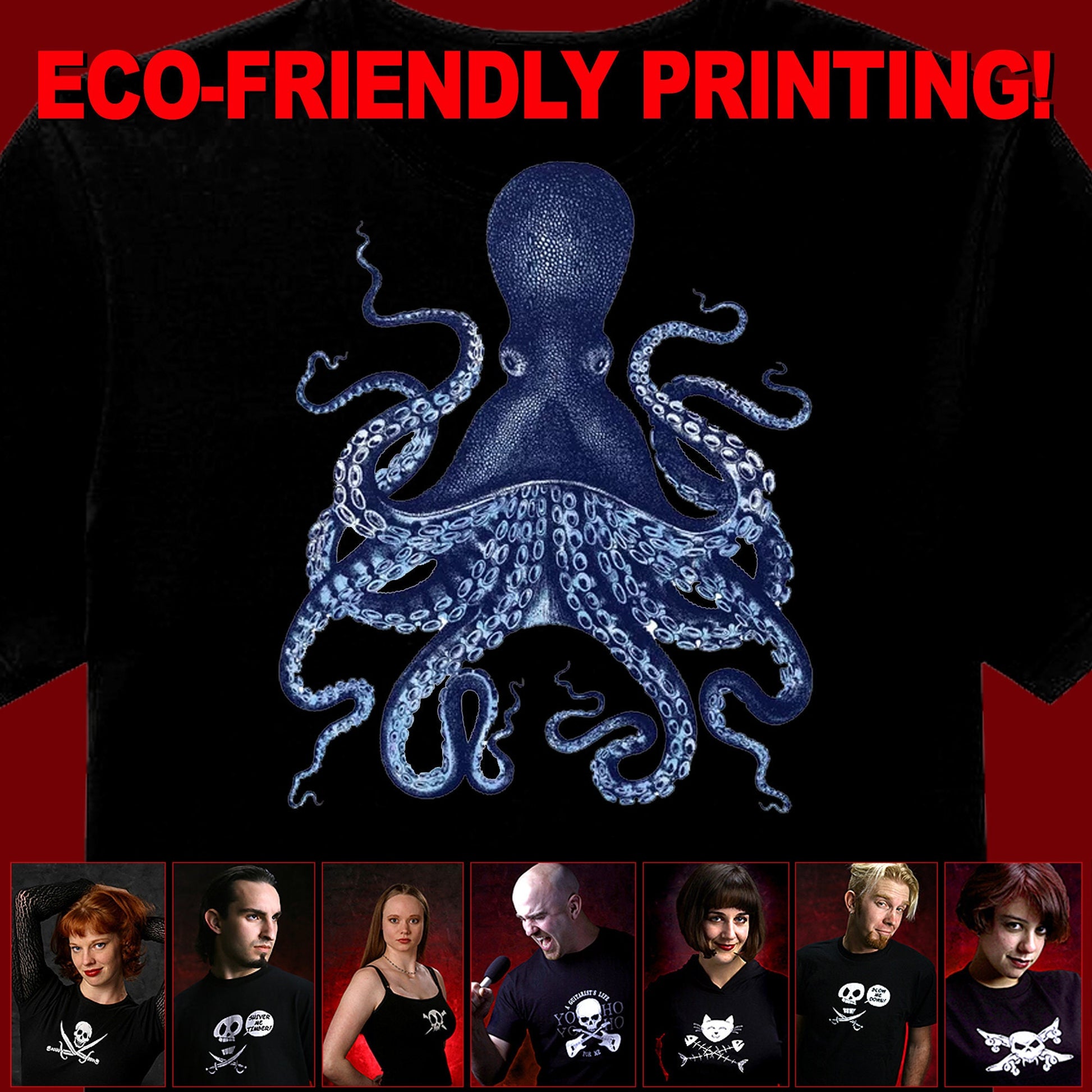 Octopus Shirt, Kraken Shirt, Cephalopod tentacle T-shirt, Octopus Gift, Octopus #2