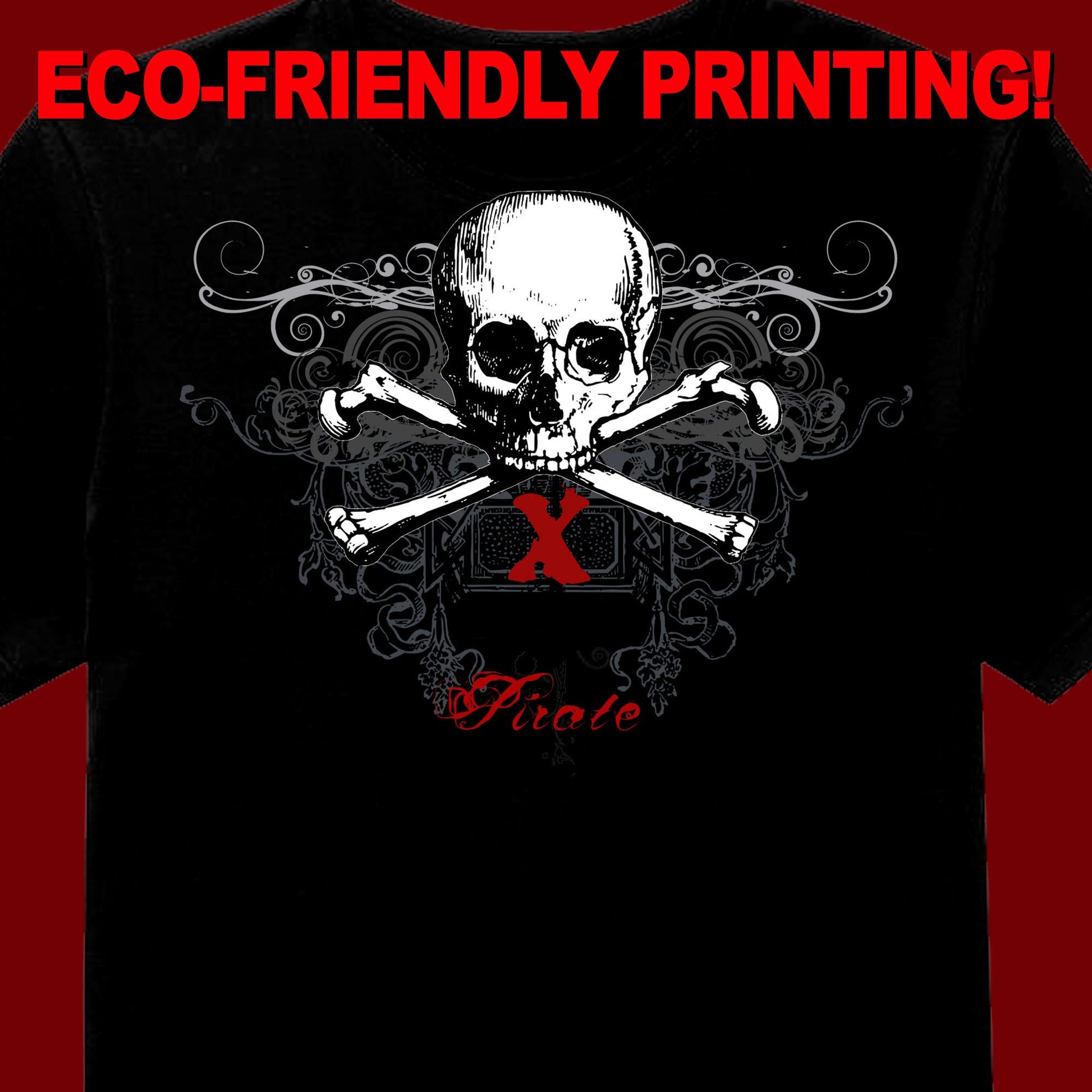 X-Pirate  t-shirt, Pirate tee, Pirate shirt, Pirate gift