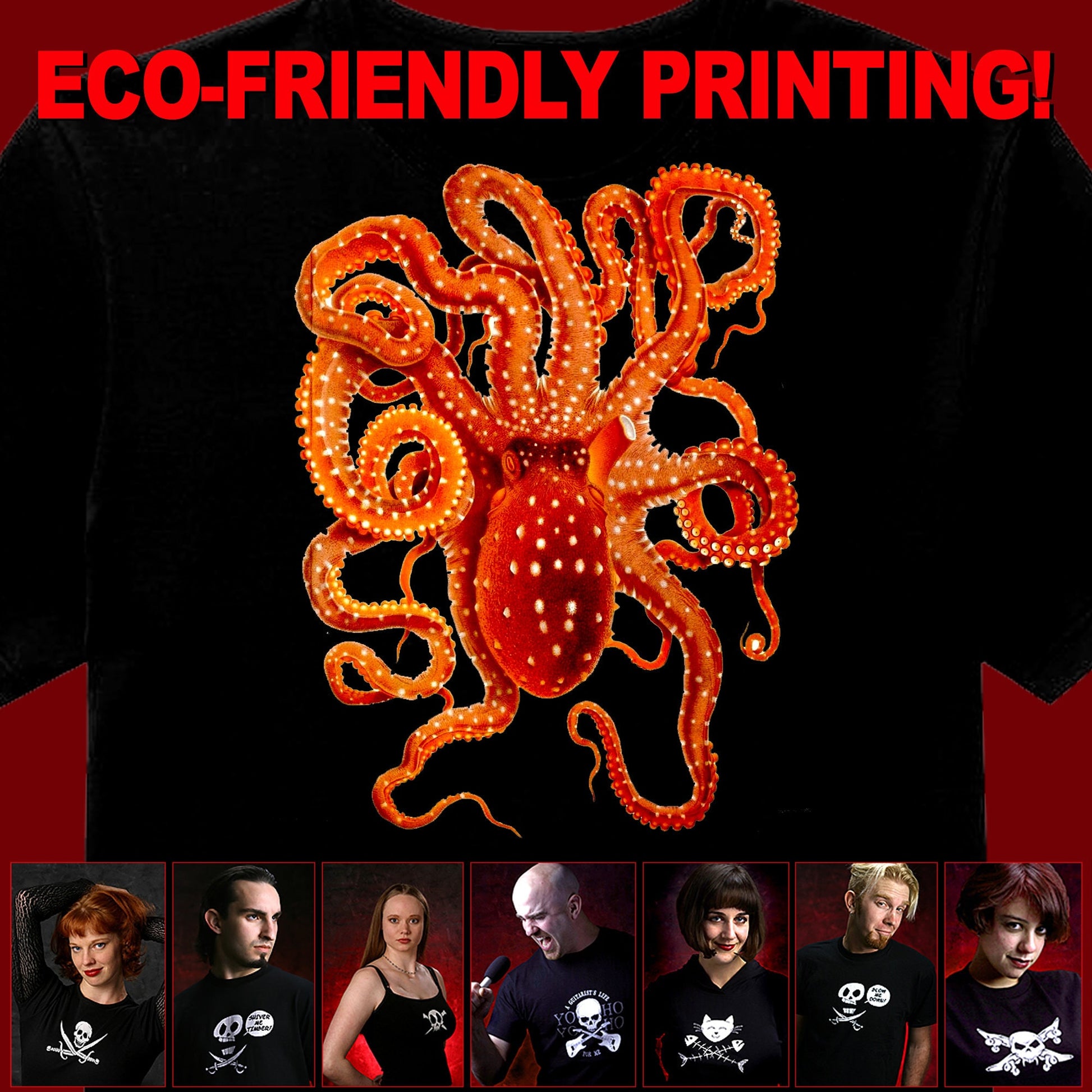 Octopus Shirt, Kraken Shirt, Cephalopod tentacle T-shirt, Octopus Gift, Octopus #1