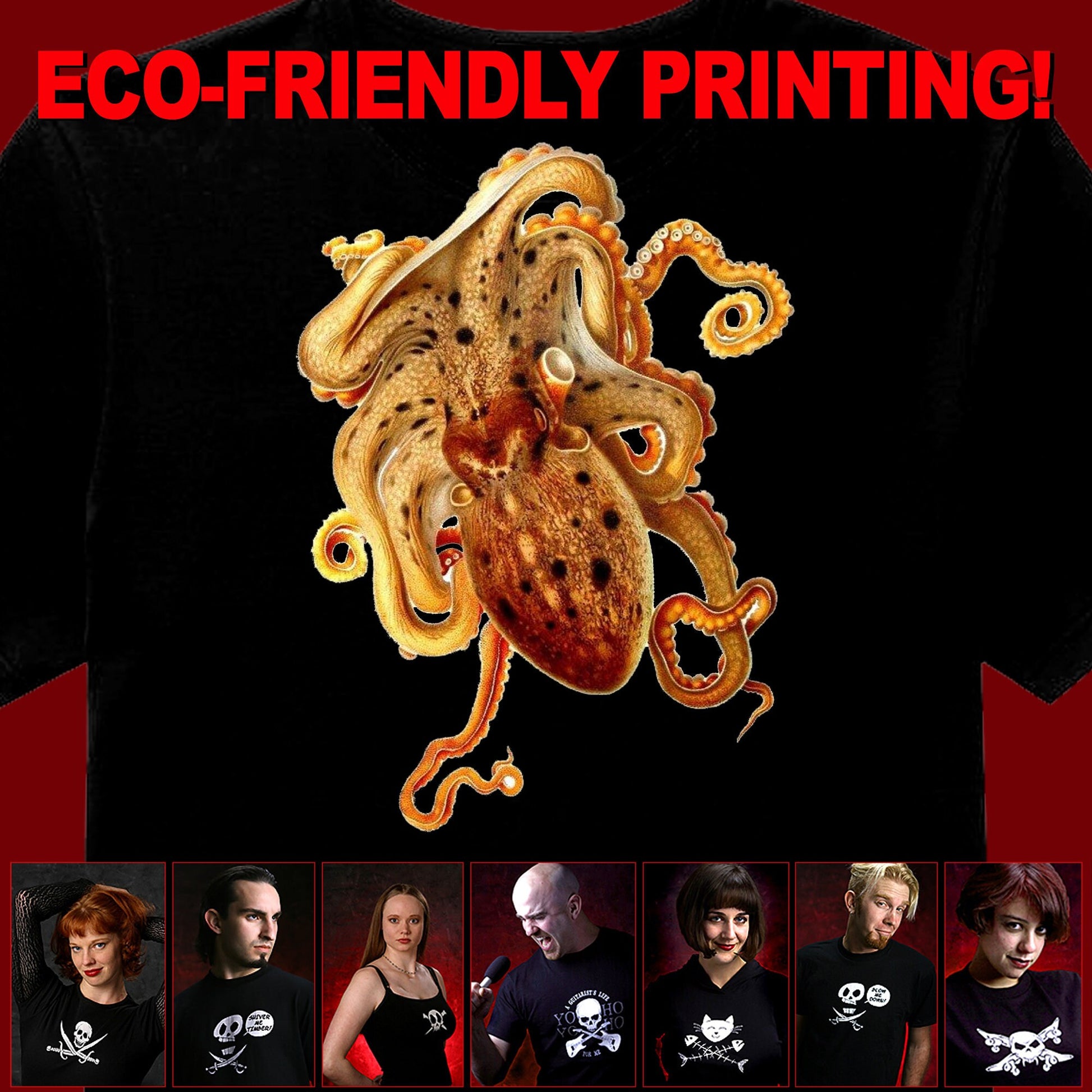 Octopus Shirt, Kraken Shirt, Cephalopod tentacle T-shirt, Octopus Gift, Octopus #3