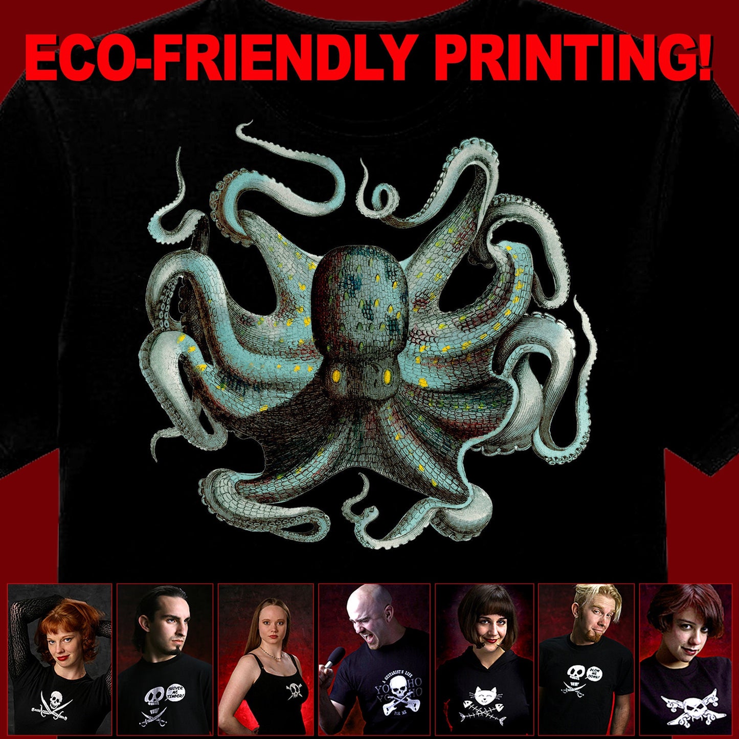 Octopus Shirt, Kraken Shirt, Cephalopod tentacle T-shirt, Octopus Gift, Octopus #4