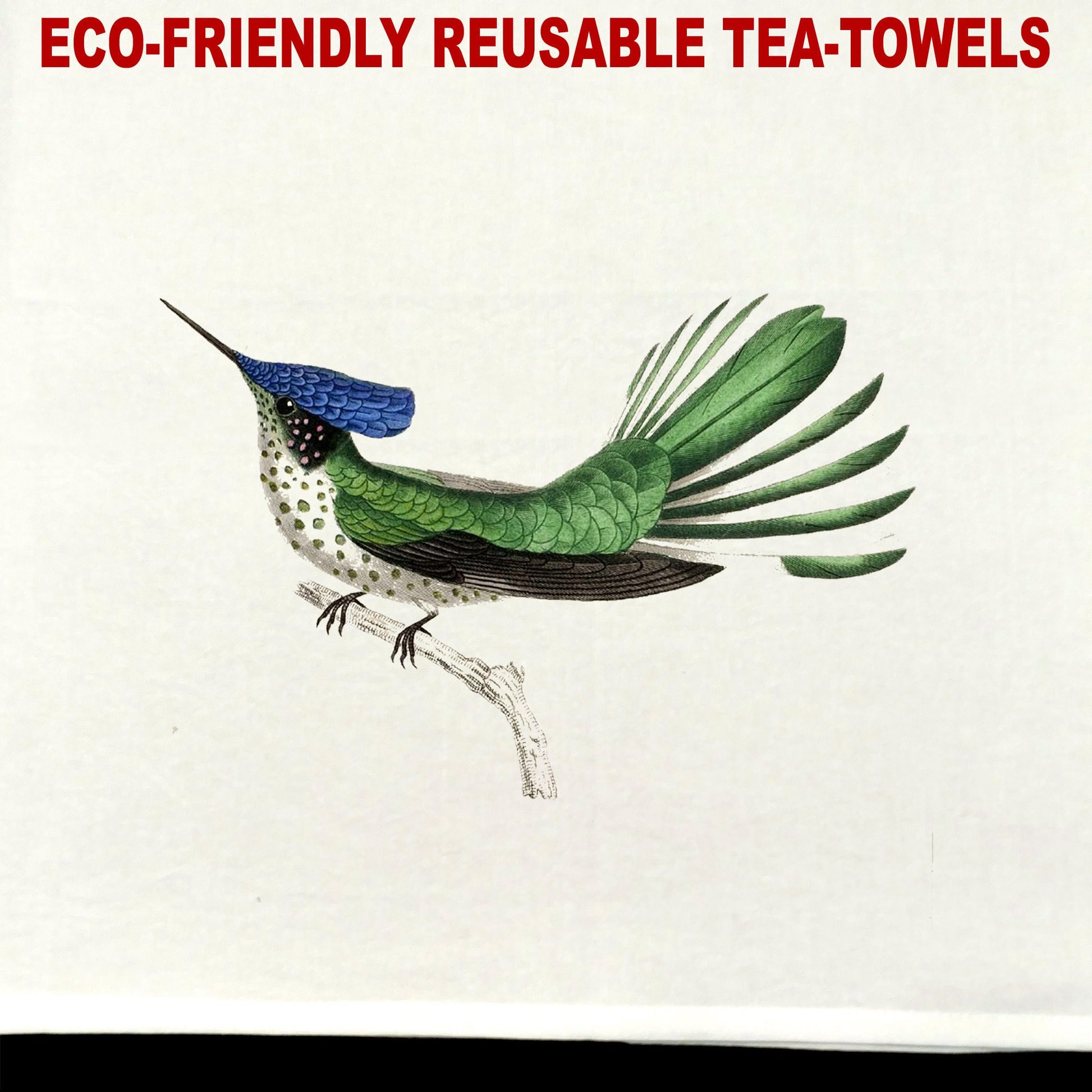 Hummingbird Tea Towel / tea towel / dish towel / hand towel / reusable wipe / kitchen gift / kitchen deco