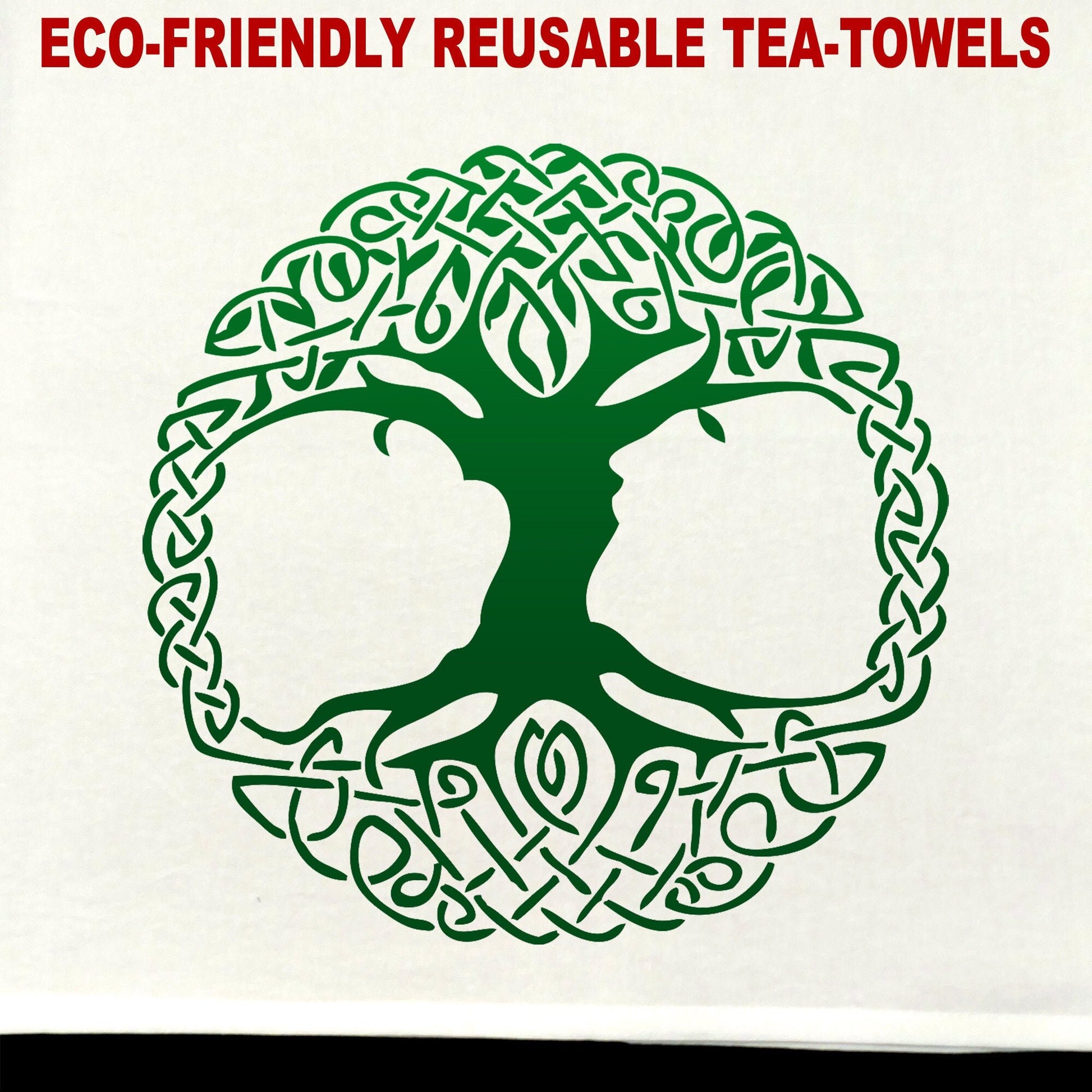 Tree of Life #2 Tea Towel / tea towel / dish towel / hand towel / reusable wipe / kitchen gift / kitchen deco