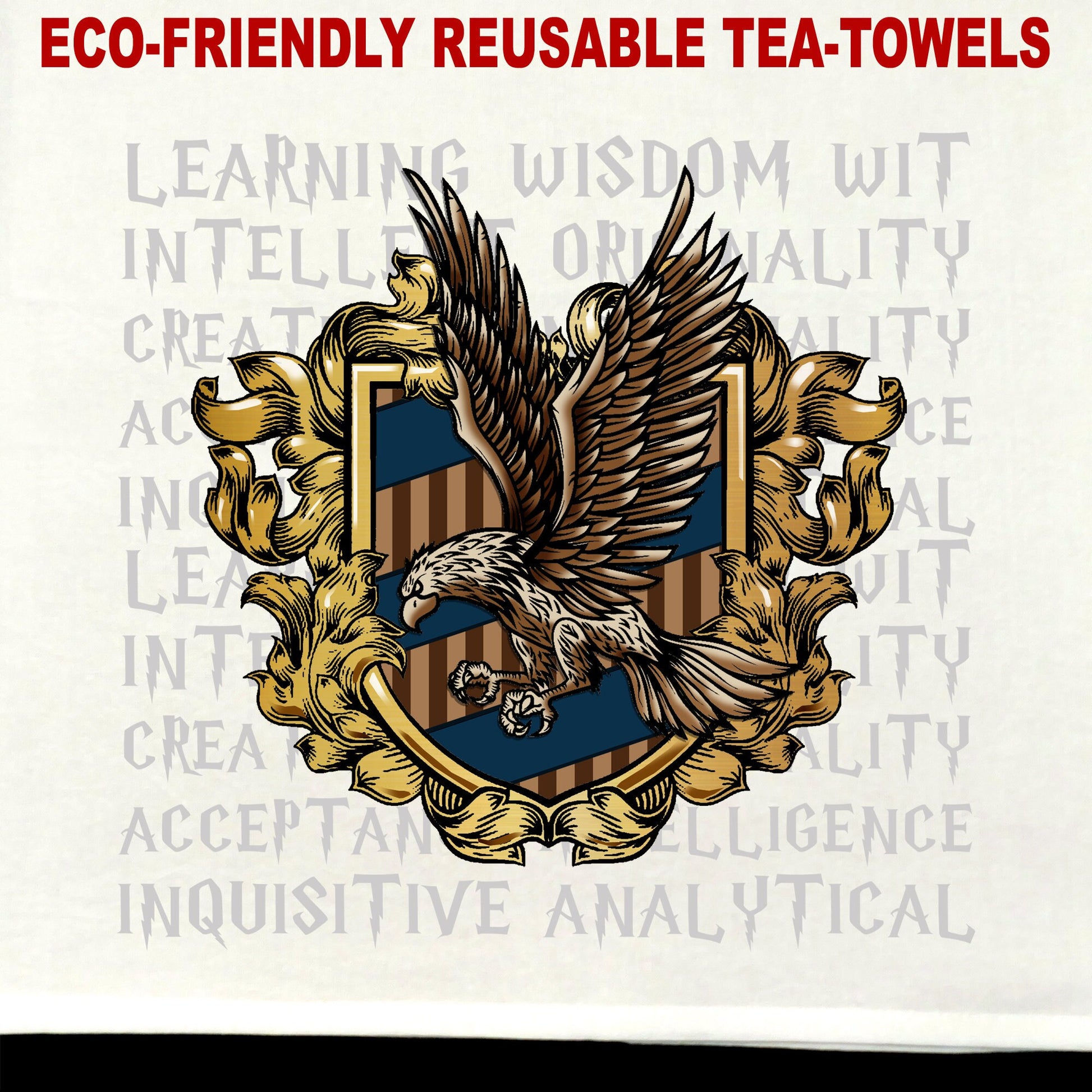 Eagle House Tea Towel / tea towel / dish towel / hand towel / reusable wipe / kitchen gift / kitchen deco