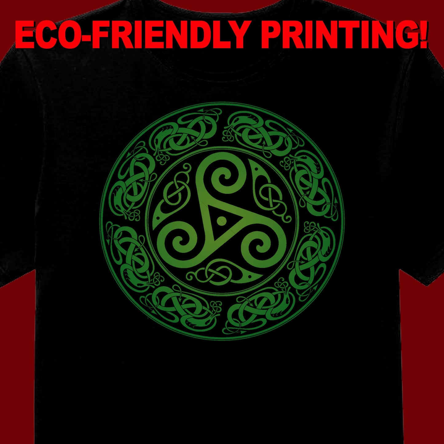 Celtic Knotwork Dragon #2 Shirt, Celtic Knotwork Dragon  Shirt, Celtic T-shirt, Celtic Gift, Celtic Dragon