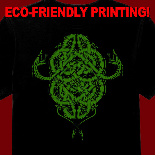 Celtic Knotwork Dragon #1 Shirt, Celtic Knotwork Dragon  Shirt, Celtic T-shirt, Celtic Gift, Celtic Dragon