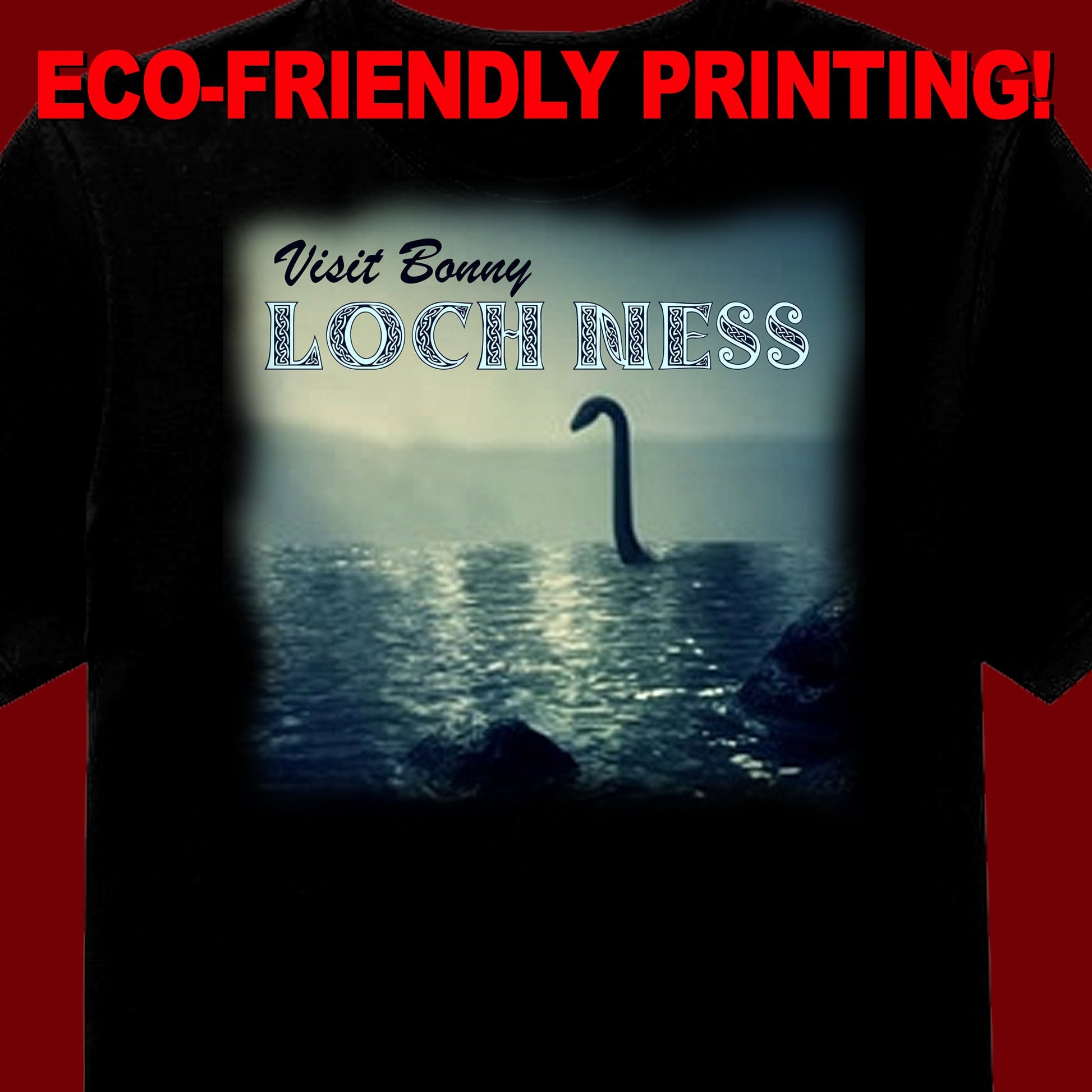 Visit Loch Ness Shirt, Nessie  Shirt, Celtic T-shirt, Celtic Gift, LochNess