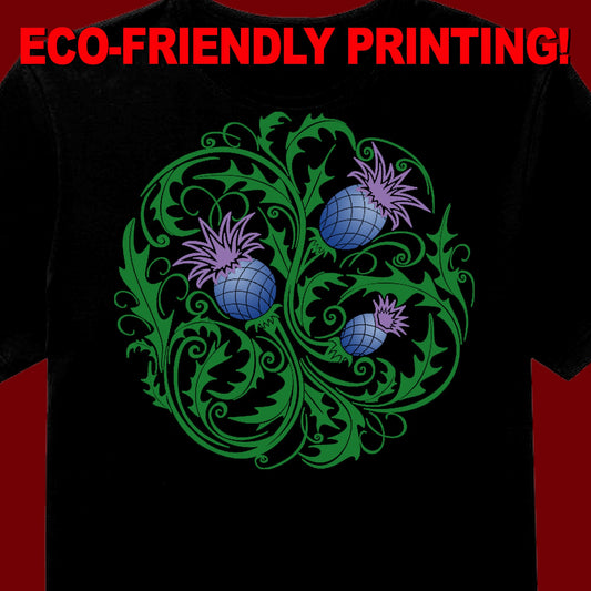 Thistle #2 T-Shirt, Scotland  tee, Celtic T-shirt, Celtic Gift, Scottish