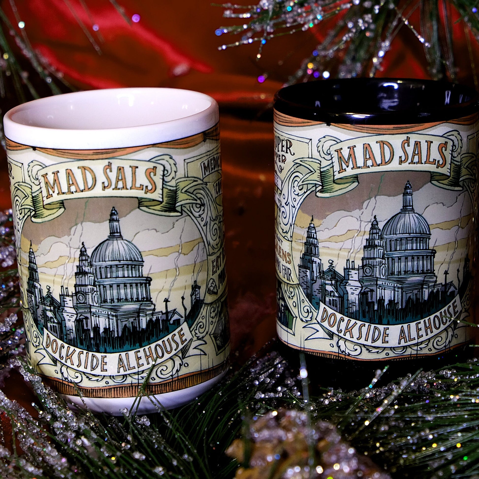 Mad Sals Coffee Mug 15oz. / Dickens At Home Souvenir Merchandise / Dickens Christmas Fair