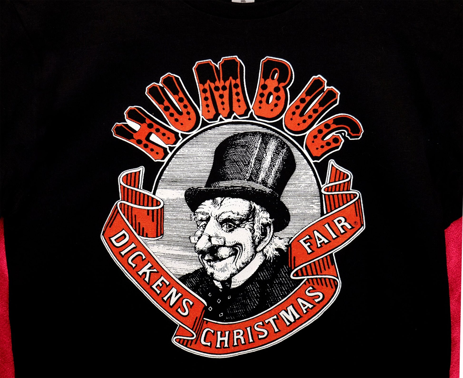 HUMBUG! T-Shirt/ Dickens At Home Souvenir Merchandise / Dickens Christmas Fair