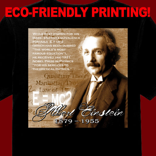 Einstein T Shirt, Einstein  Tee, Science Gift, Science & Steam, Great Minds of Science