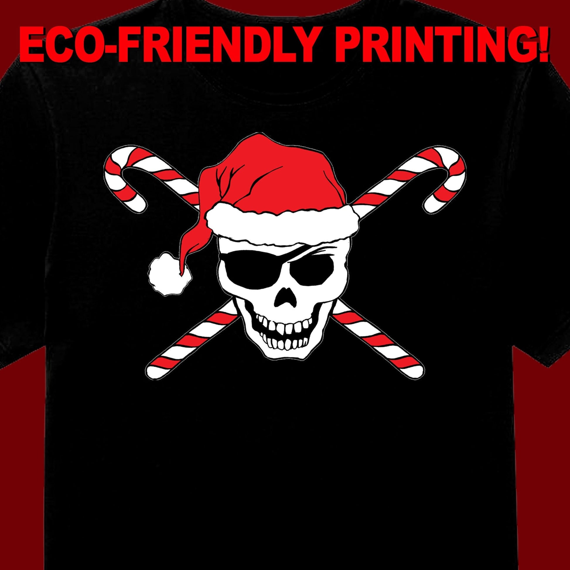 Pirate Santa t-shirt, Pirate Santa  tee, Pirate shirt, Pirate gift